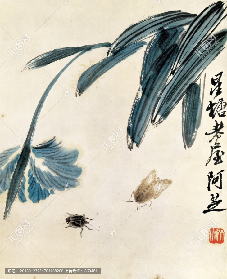 齊白石,花鳥畫,未分層