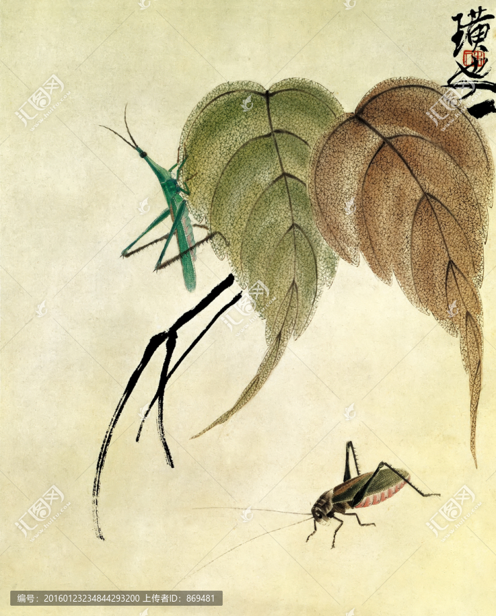 齊白石,花鳥畫,未分層