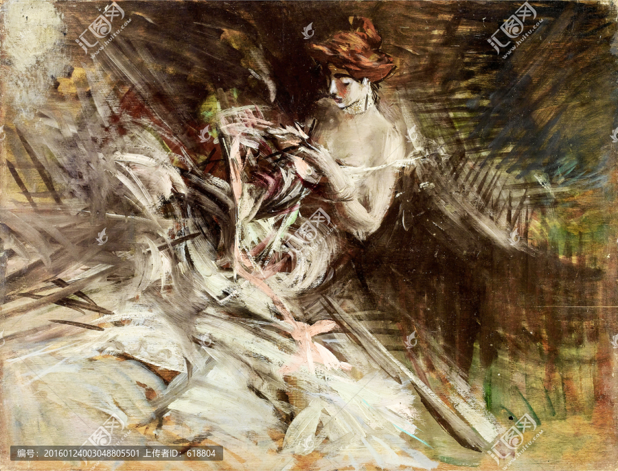 性感美女宮廷人物油畫,高清