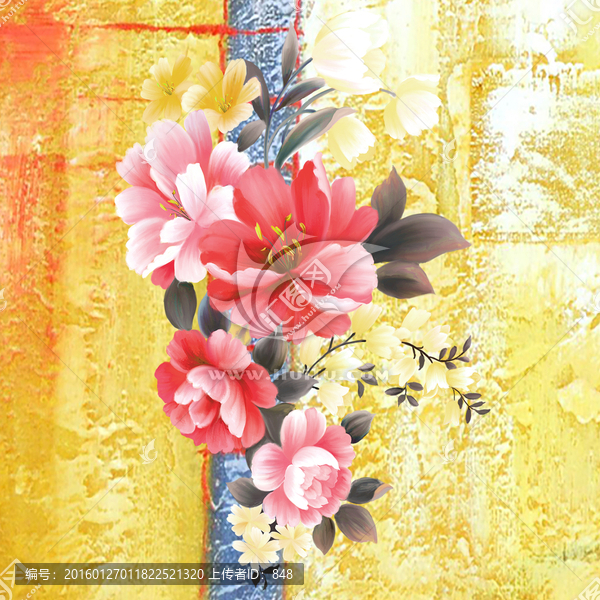 花卉油畫