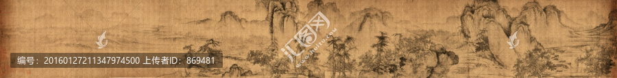 郭熙,溪山秋霽圖,未分層