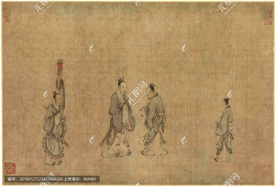 馬和之,唐風(fēng)冊,未分層