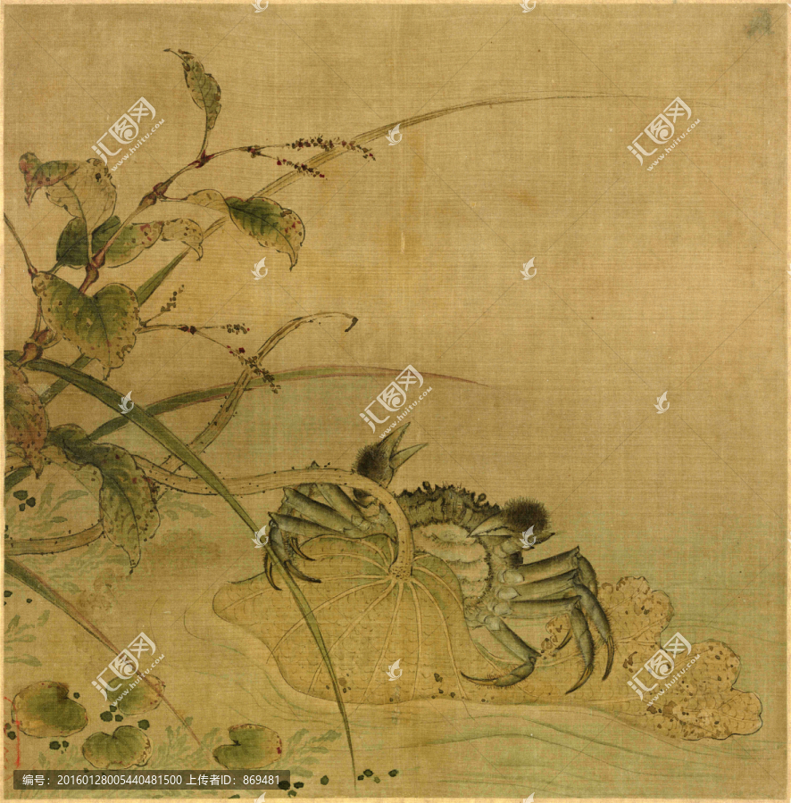 河蟹圖,未分層
