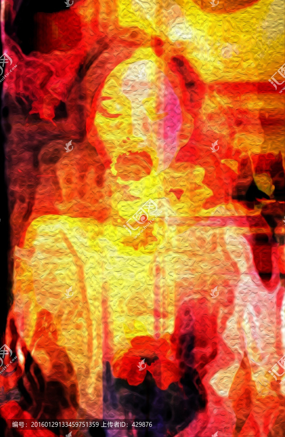 人物,抽象畫