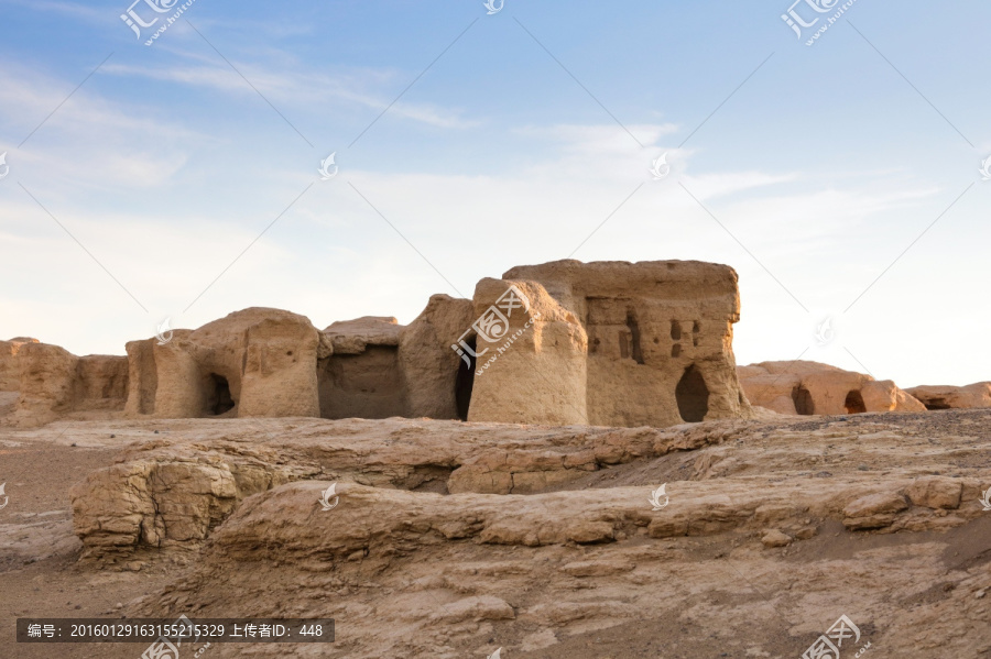 交河故城遗址,新疆吐鲁番市古城