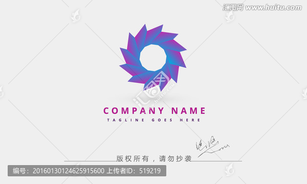 花卉logo