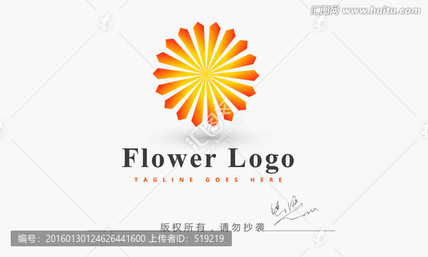 花卉logo