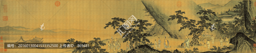 石銳,軒轅問道圖卷,未分層