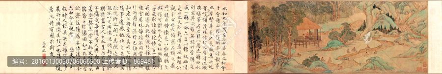 文徵明,蘭亭修契圖,未分層