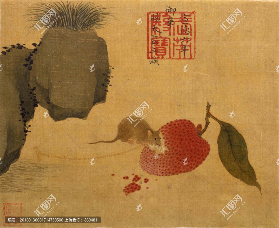 朱瞻基,瓜鼠圖,未分層