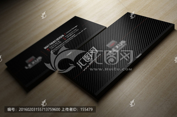 黑色簡(jiǎn)潔大氣名片設(shè)計(jì)模板