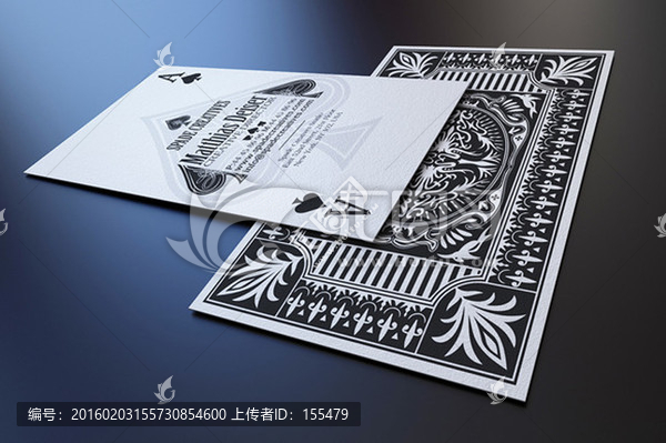 撲克牌個(gè)性名片設(shè)計(jì)