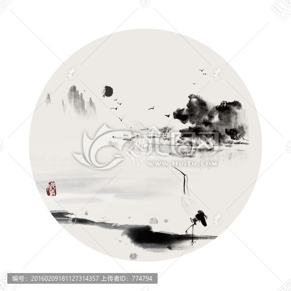國畫水墨畫