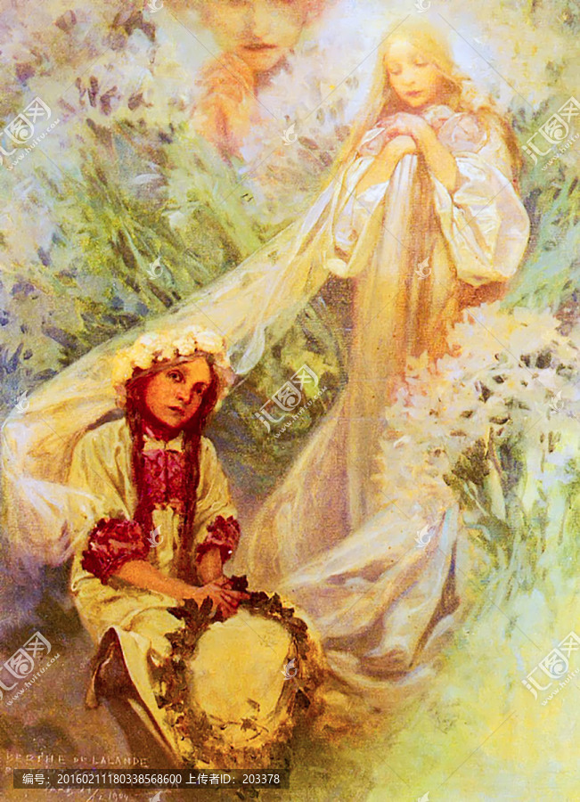 阿爾豐斯穆夏繪畫藝術作品