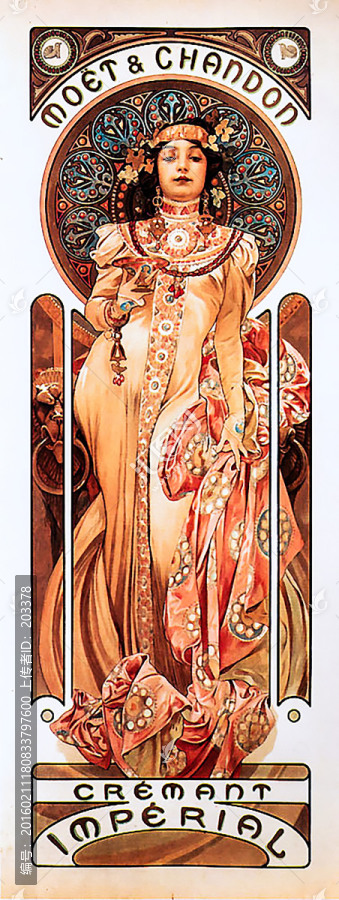 阿爾豐斯穆夏繪畫藝術作品