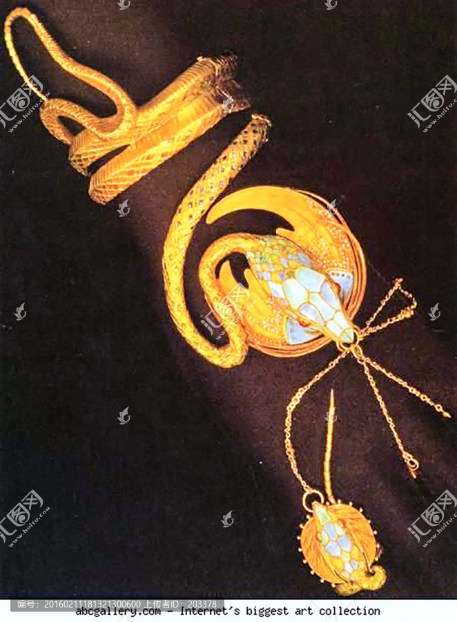 阿爾豐斯穆夏繪畫(huà)藝術(shù)作品