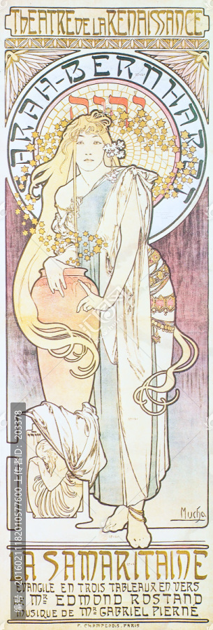 阿爾豐斯穆夏繪畫藝術(shù)作品