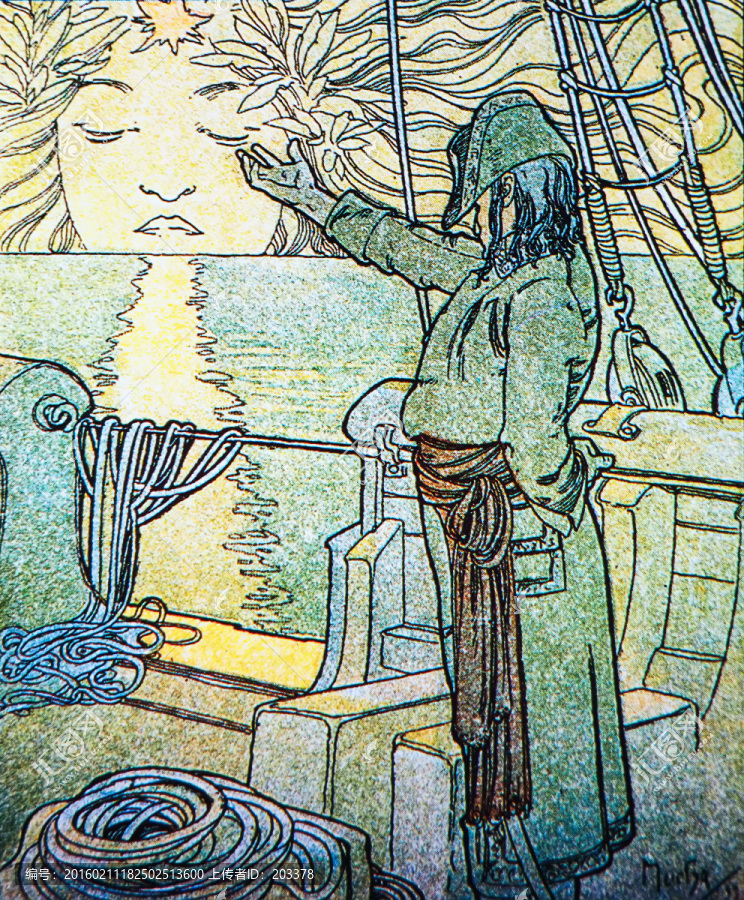 阿爾豐斯穆夏繪畫藝術作品