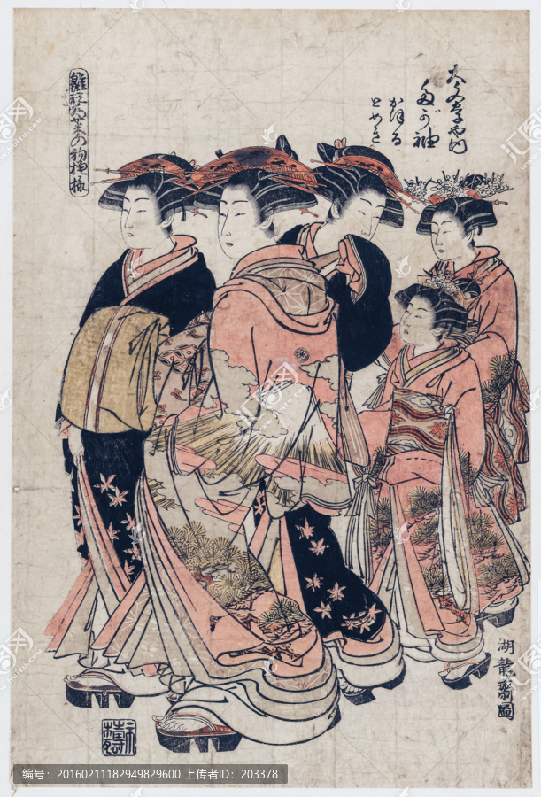 日本浮世繪國畫繪高清下載