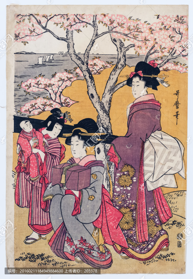 日本浮世繪國畫繪高清下載
