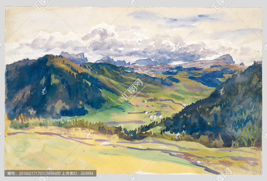群山,山峰