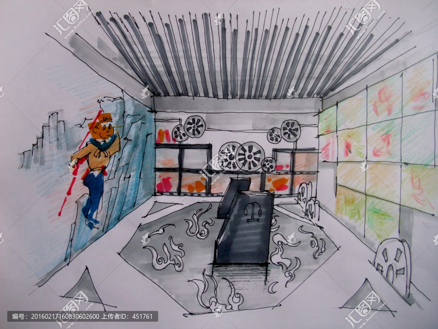 手繪展館