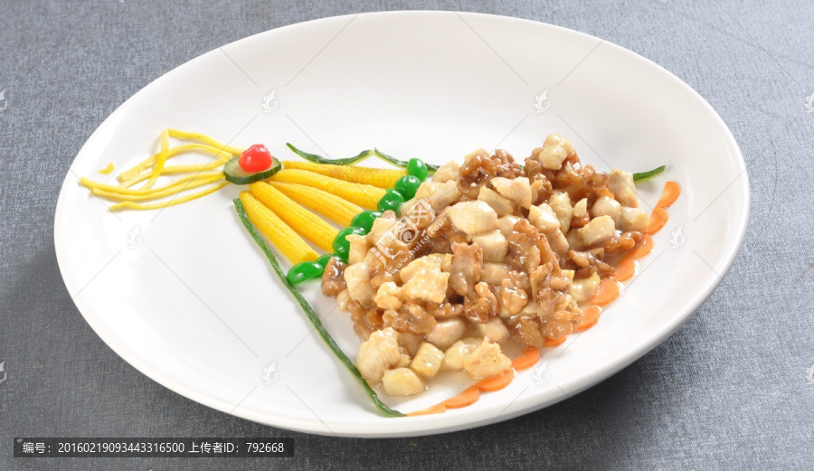 桃仁雞丁