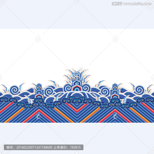 海水江崖紋,海水江崖圖