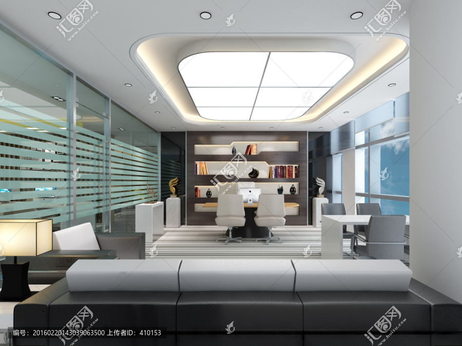 經(jīng)理室效果圖