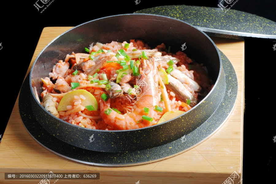 韓國海鮮石鍋拌飯