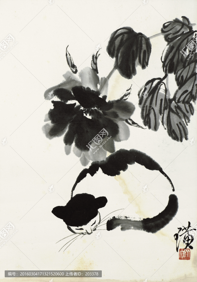 齊白石繪畫作品高清圖