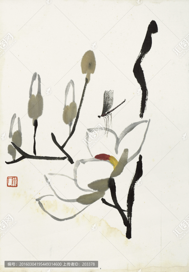 齊白石繪畫作品高清圖