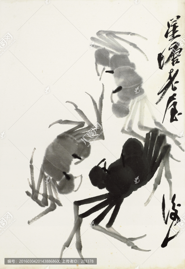 齊白石繪畫作品高清圖