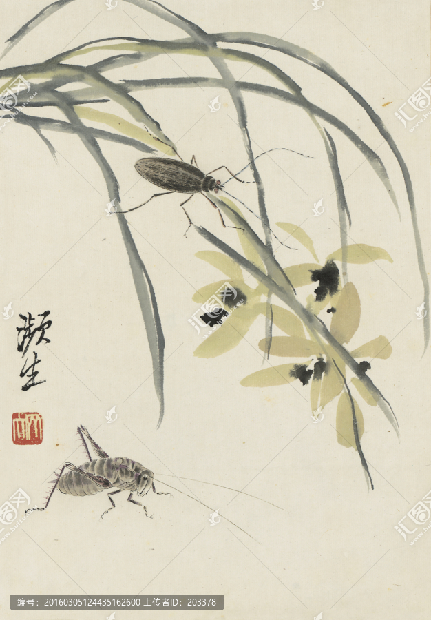 齊白石繪畫作品高清圖
