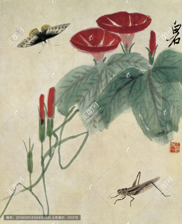 齊白石小品高清作品