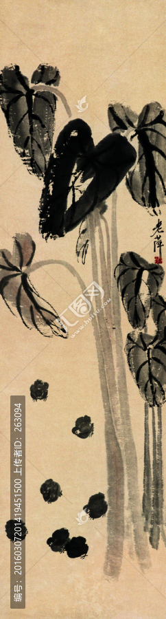齊白石,水墨畫