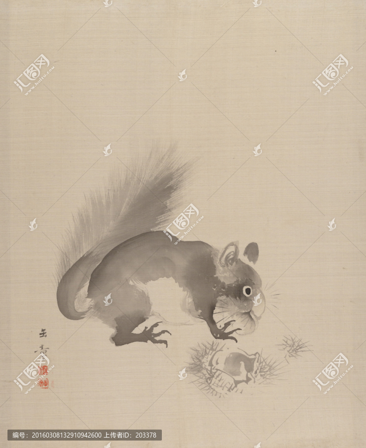 動物山水冊