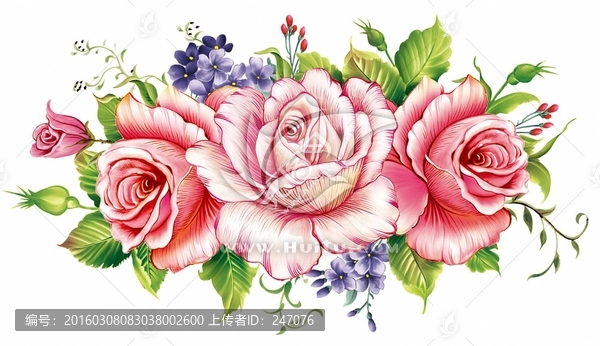 玫瑰花園（圖層分層）
