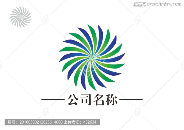 花logo
