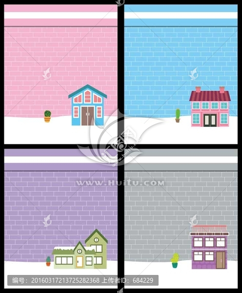 四款雪地里的小屋