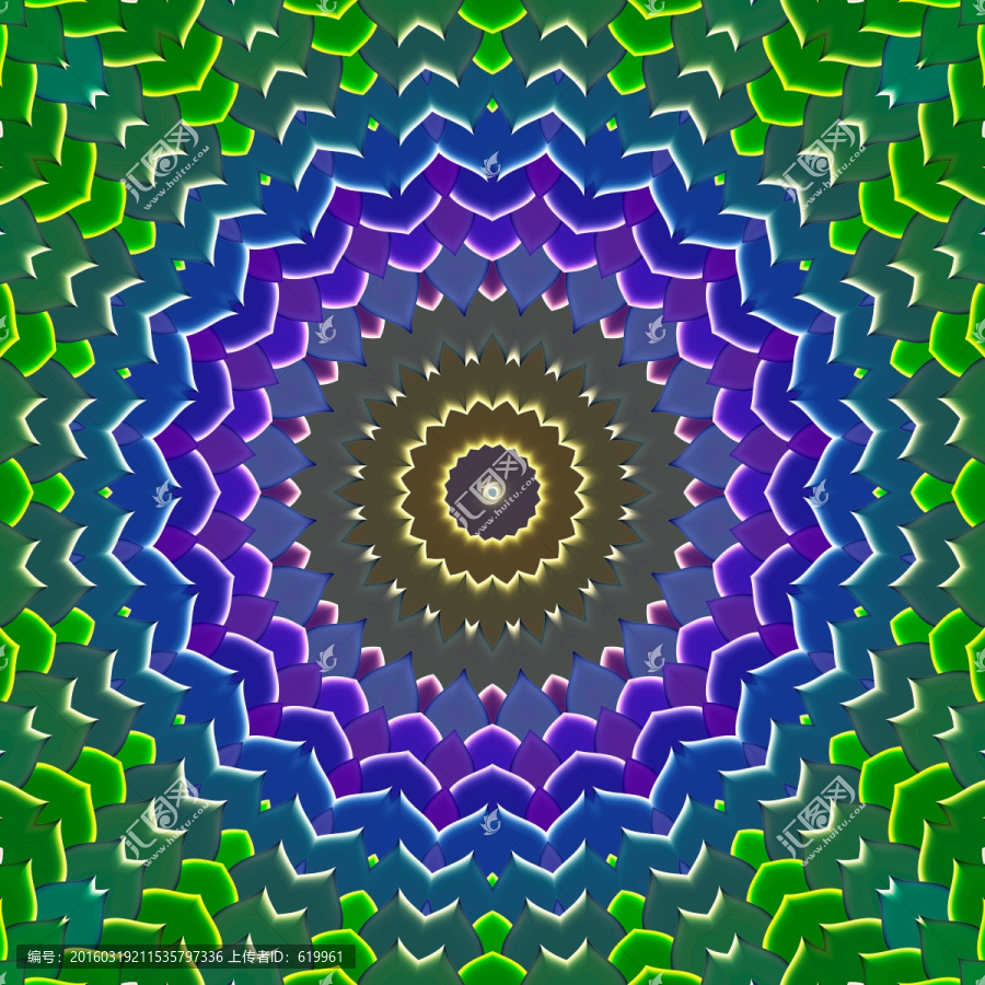 立體拼花,唯美背景