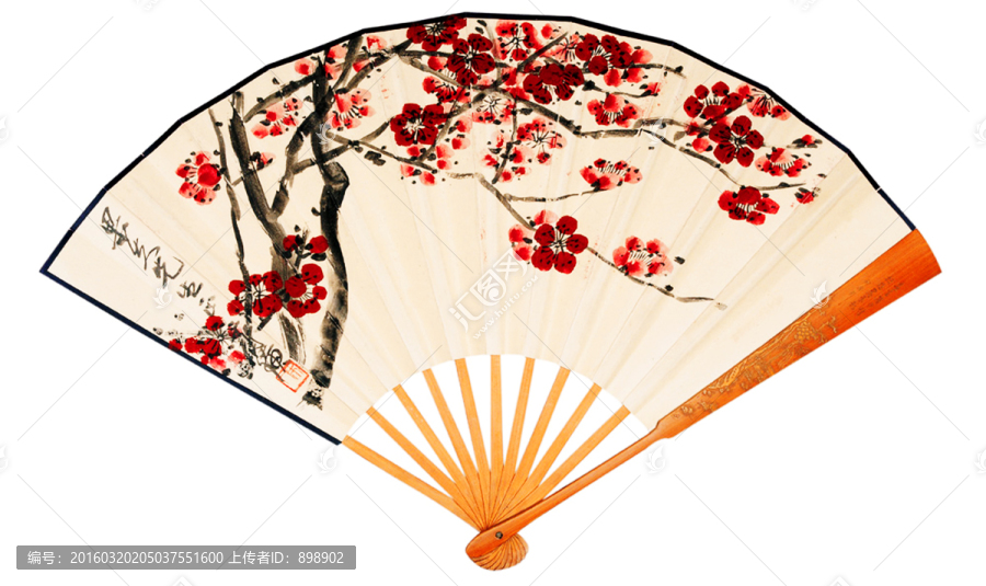 中國(guó)水墨國(guó)畫扇面