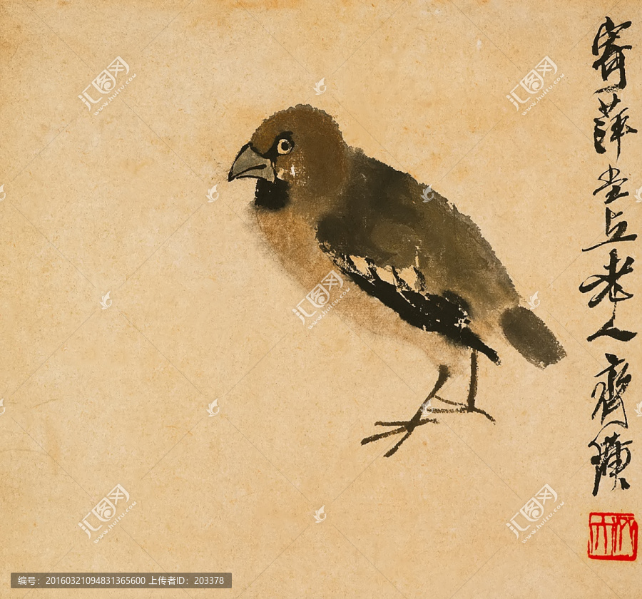齊白石國畫