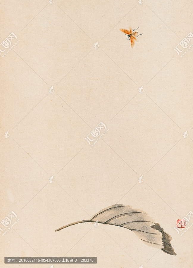 齊白石,蜜蜂高清作品