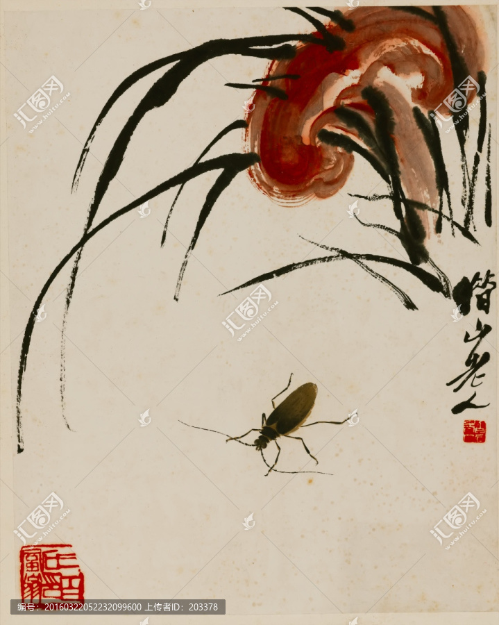 齊白石國畫