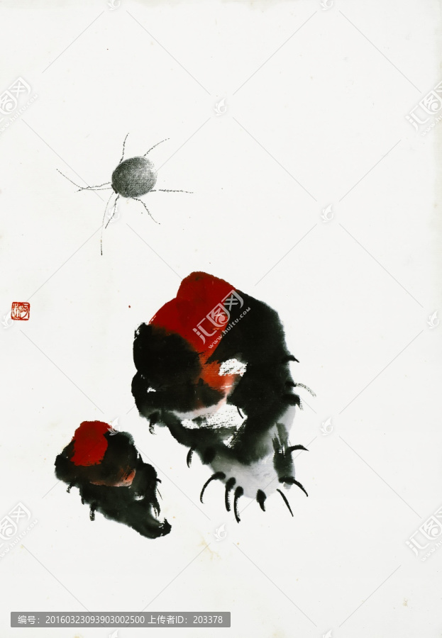 齊白石繪畫作品高清圖
