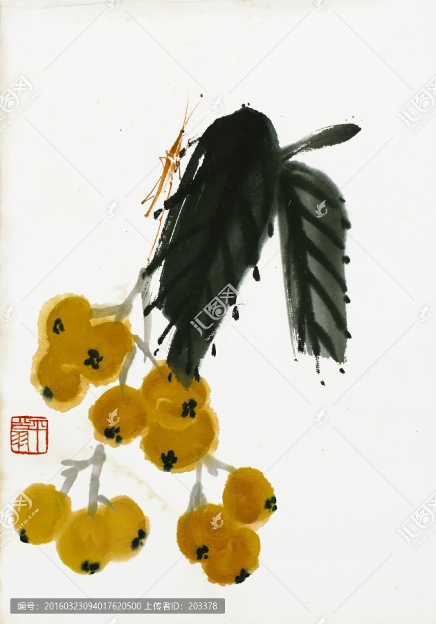 齊白石國畫