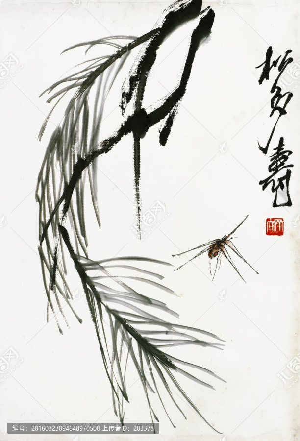 齊白石繪畫作品高清圖