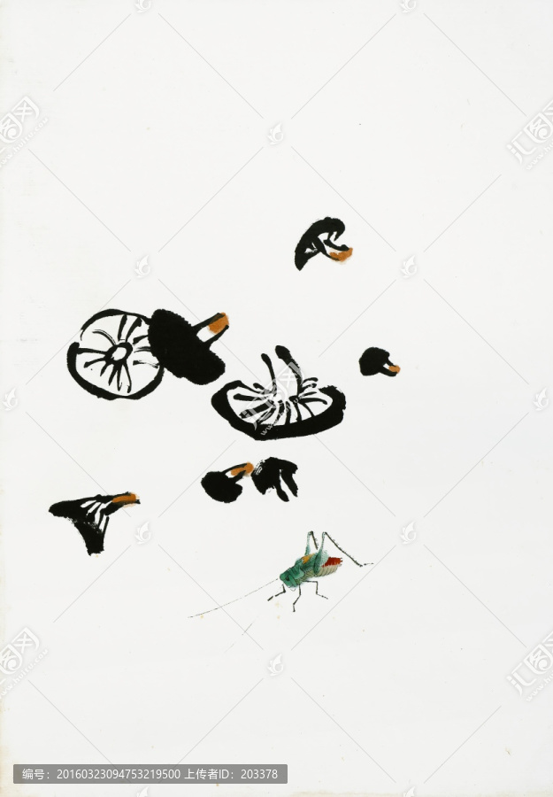 齊白石繪畫作品高清圖