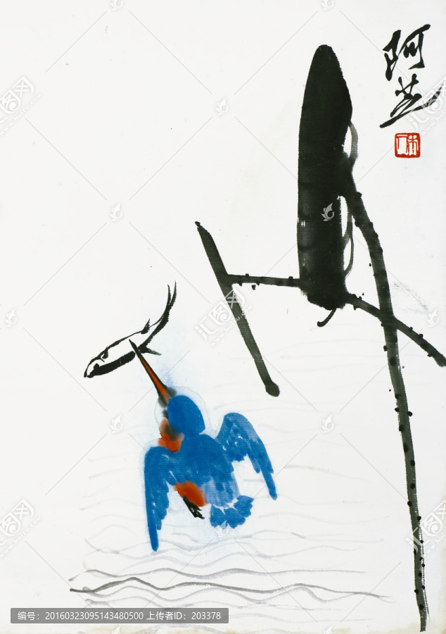 齊白石繪畫作品高清圖